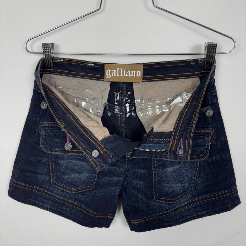 00s John Galliano Mini Shorts