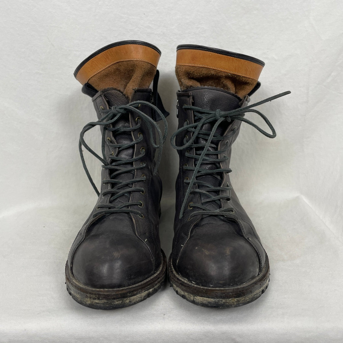 Mihara Yasuhiro Layered Combat Boots – Boketto