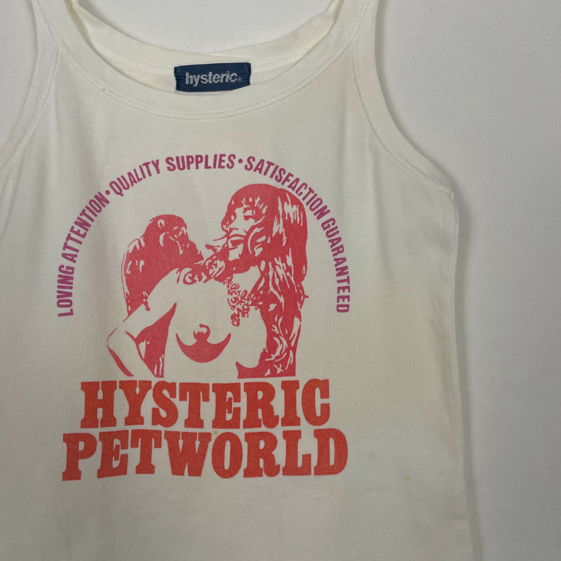 90s Hysteric Glamour Petworld Graphic Tank Top