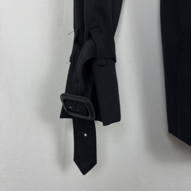 2011 Comme Des Garcons Homme Plus Slashed Military Blazer