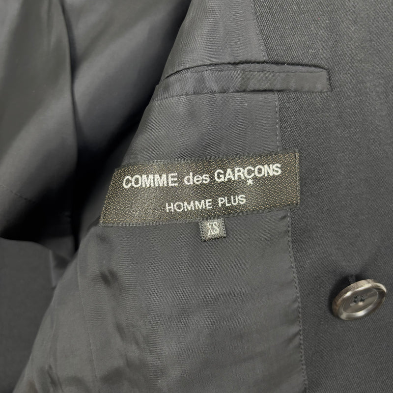 2011 Comme Des Garcons Homme Plus Slashed Military Blazer