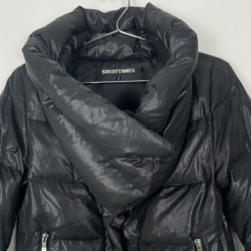 5351 Pour Les Femmes Cropped Puffer Jacket