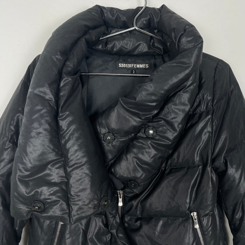 5351 Pour Les Femmes Cropped Puffer Jacket