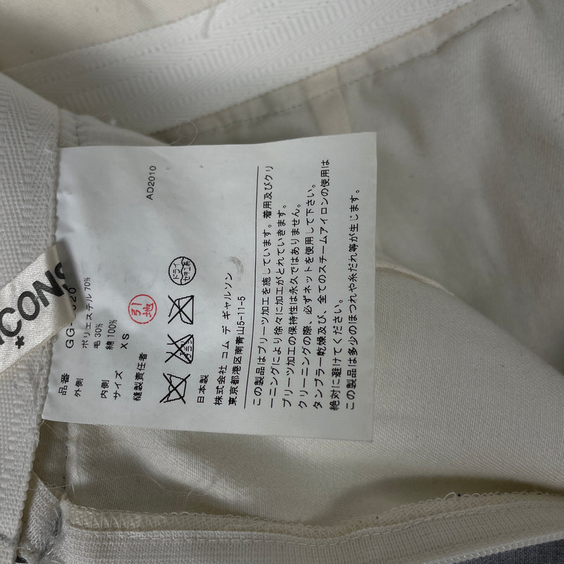 2010 Comme Des Garcons Pleated Skirt