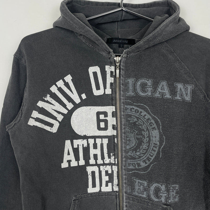 Abahouse University of Michigan Zip Up Hoodie
