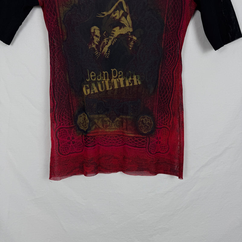 Jean Paul Gaultier Femme Micro Mesh T-shirt