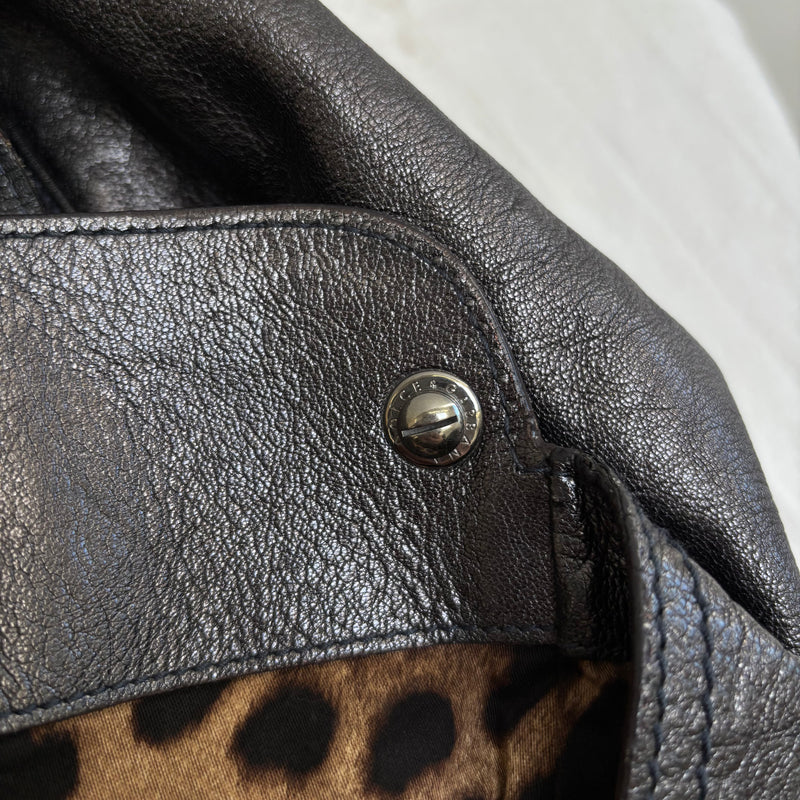 Dolce & Gabbana Miss Pocket Leather Tote Bag