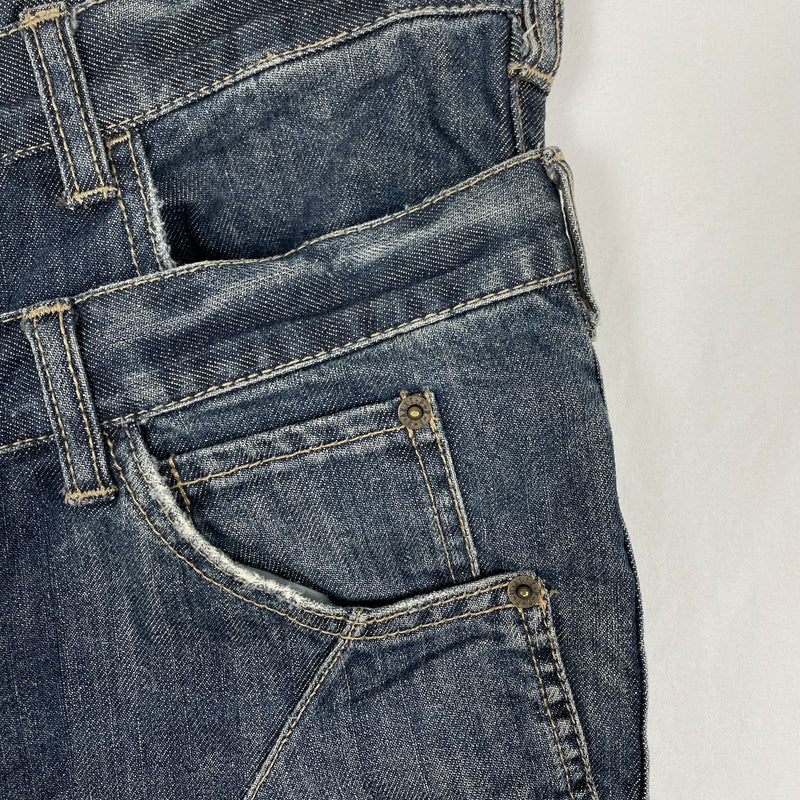 PPFM Double Waisted Biker Jeans