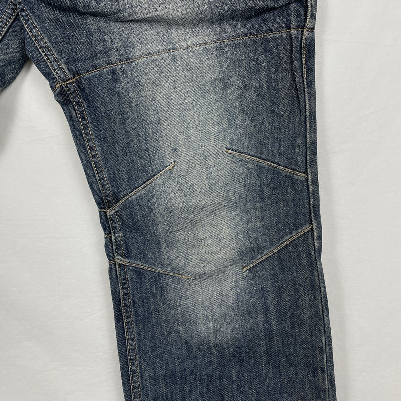 PPFM Double Waisted Biker Jeans
