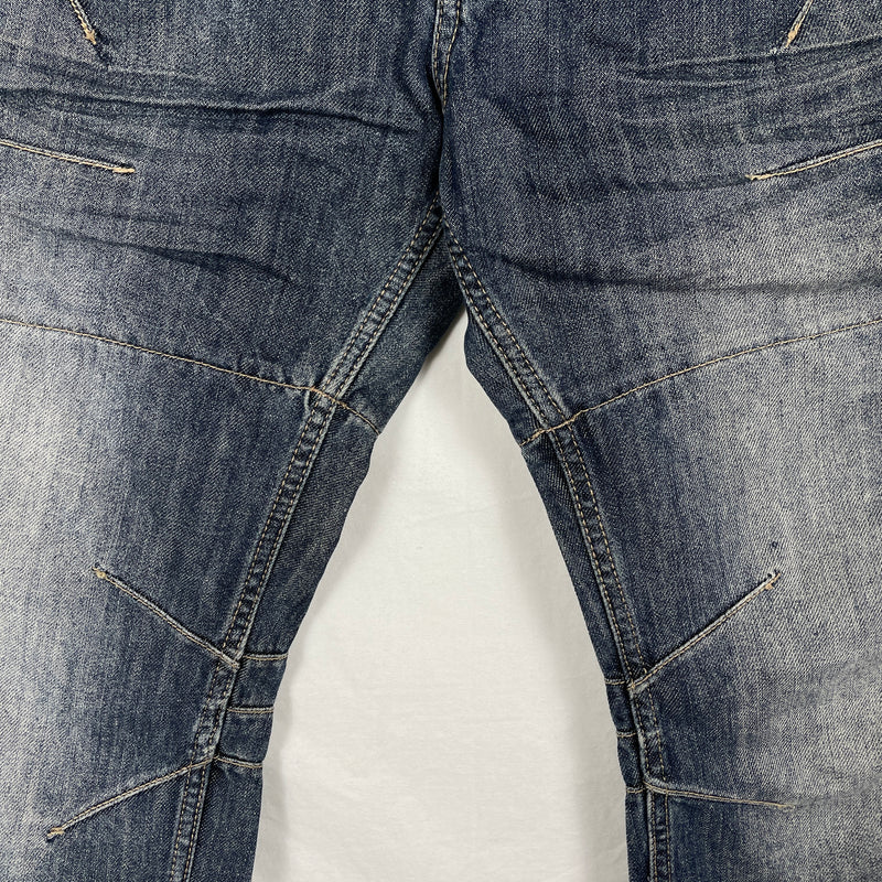 PPFM Double Waisted Biker Jeans