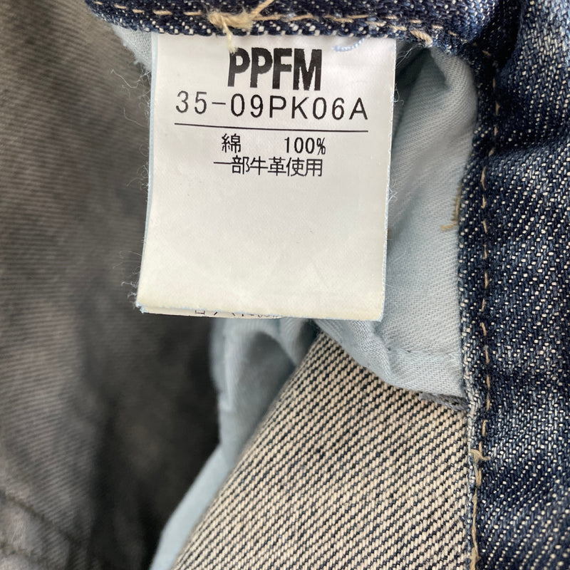 PPFM Double Waisted Biker Jeans