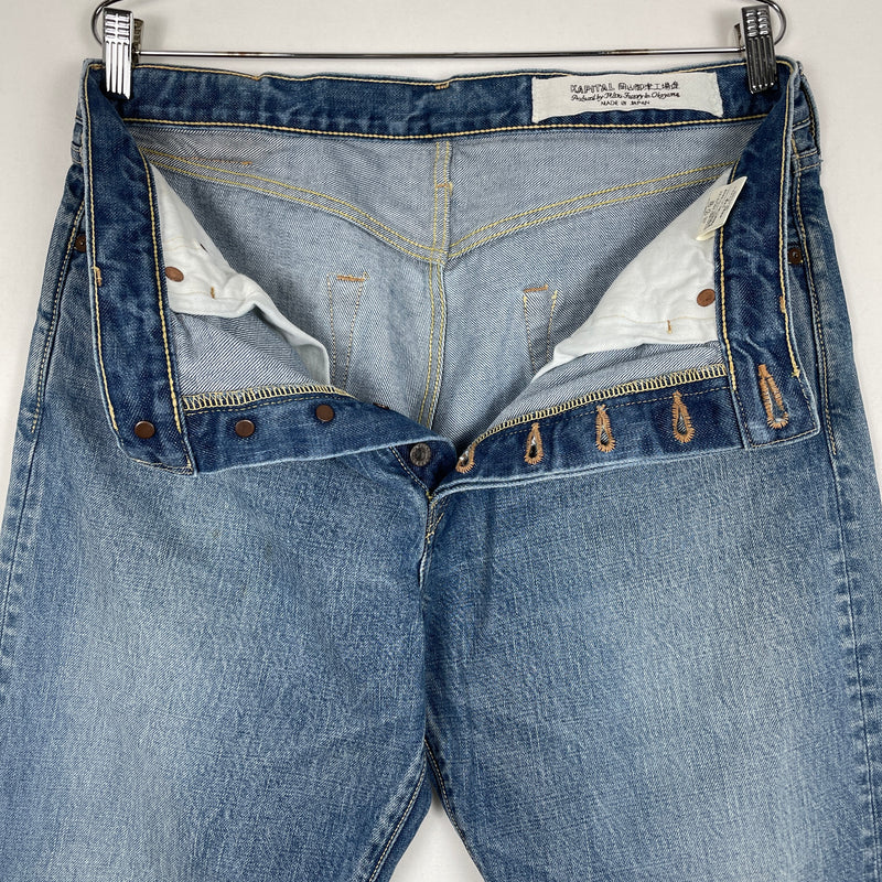 Kapital Straight Leg Jeans