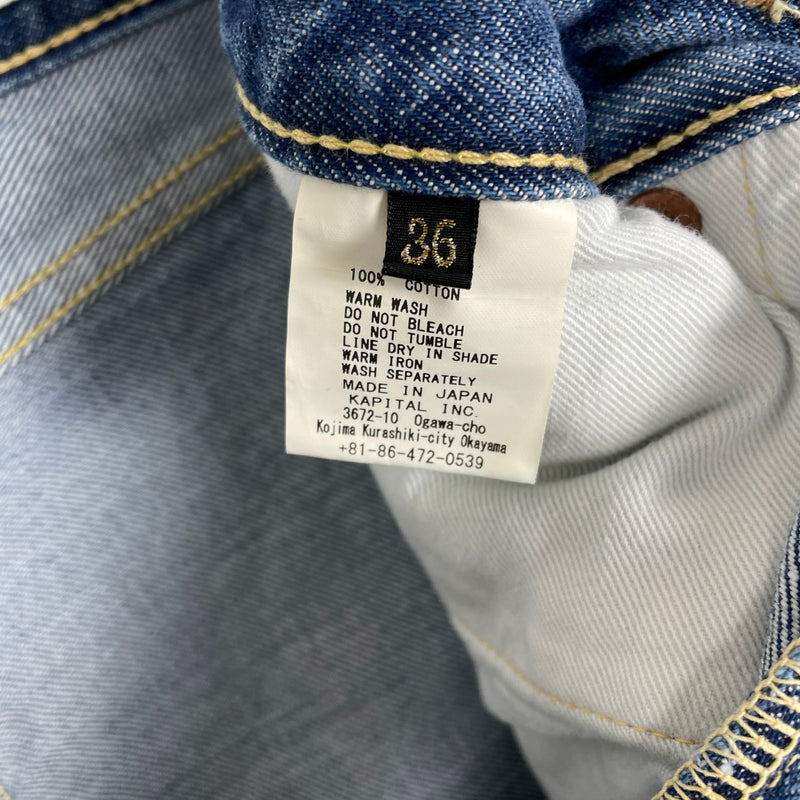 Kapital Straight Leg Jeans