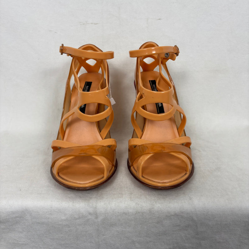 Melissa x Jean Paul Gaultier Rubber Slingback Sandal Heels