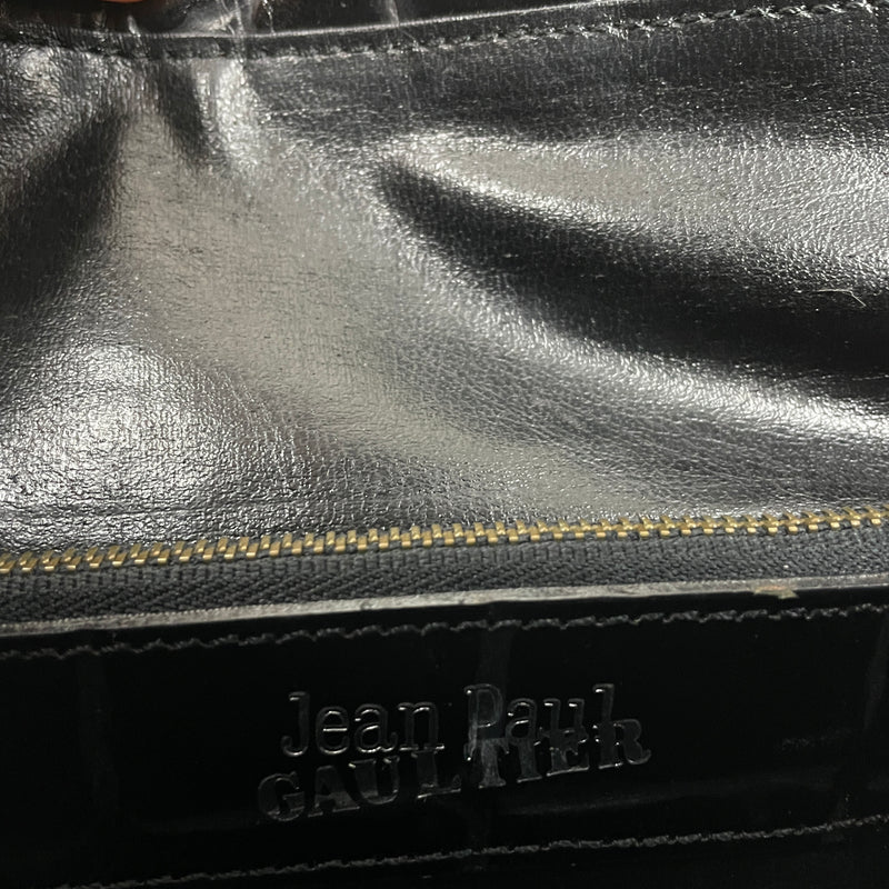 90s Jean Paul Gaultier Crocodile Document Bag