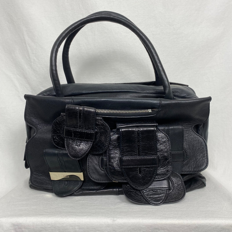 Chloe Saskia Leather Handbag By Phoebe Philo
