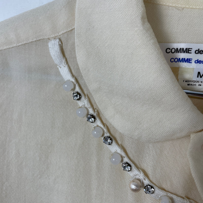 Comme des Garçons Pearl Button Up