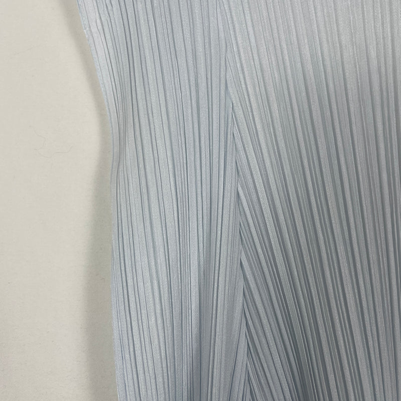 Pleats Please Baby Blue Vest Top