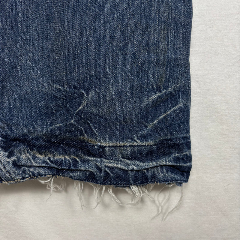 2001 Rick Owens Slab Spiral Cut Jeans
