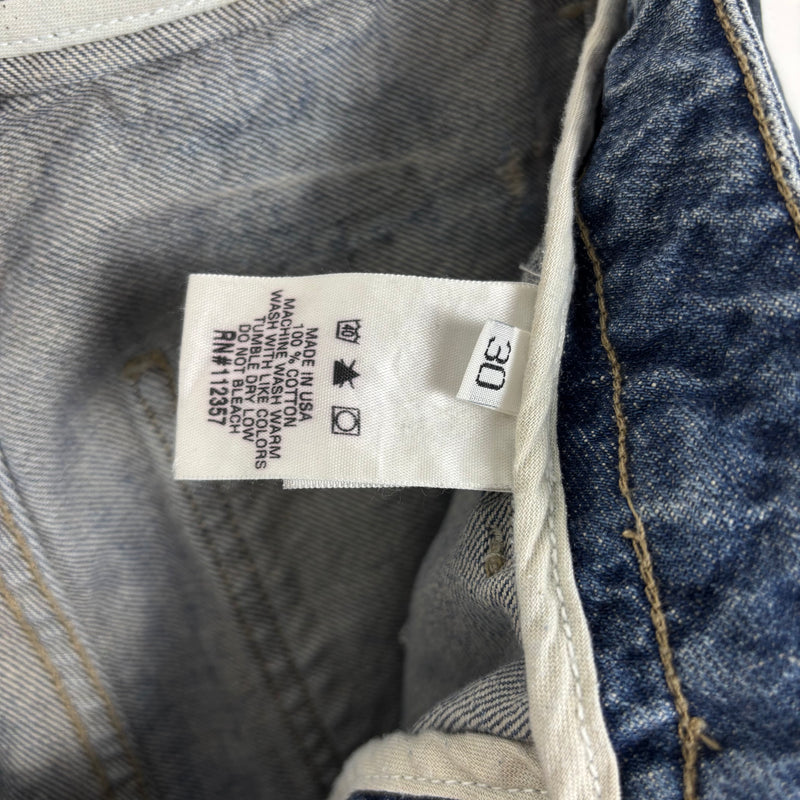 2001 Rick Owens Slab Spiral Cut Jeans