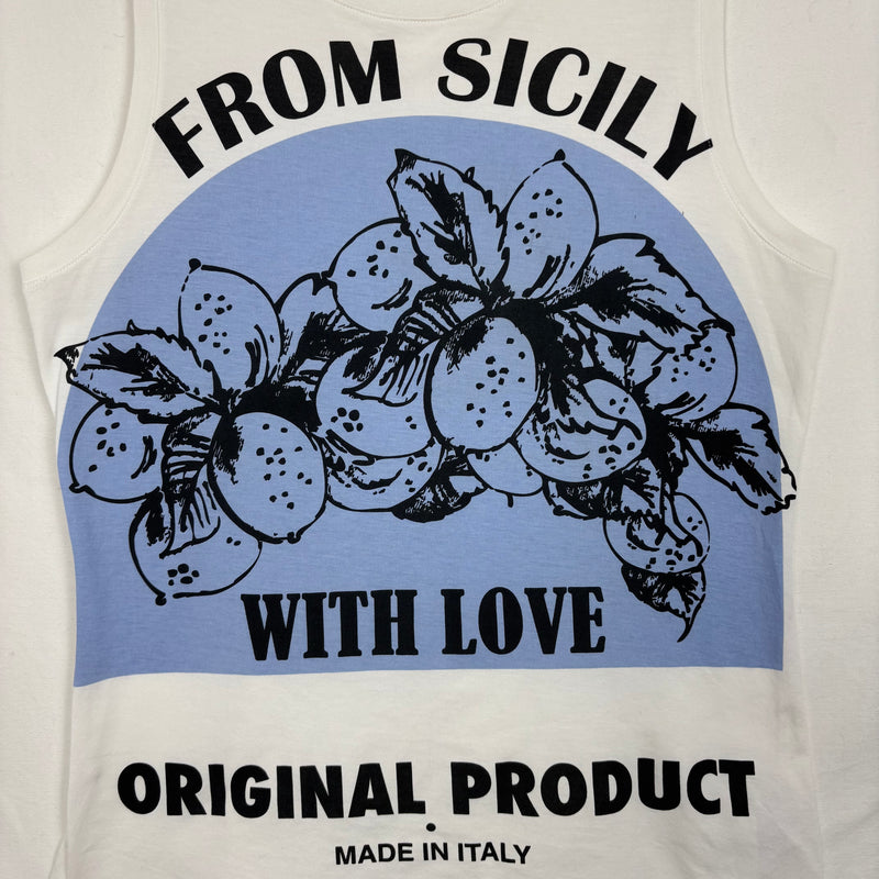 00s Dolce & Gabbana Sicily Graphic Tank Top