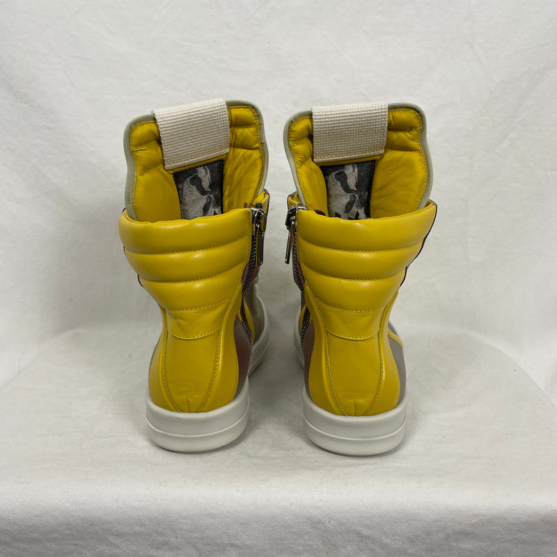 Rick Owens Pink Iridescent Geobasket