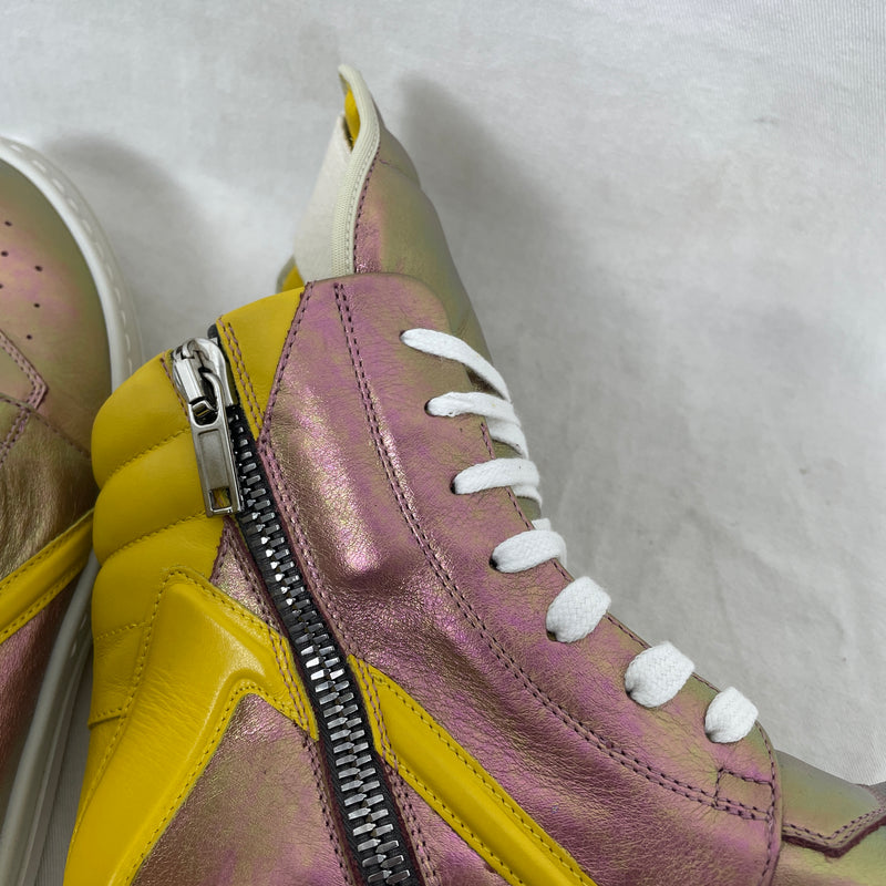 Rick Owens Pink Iridescent Geobasket