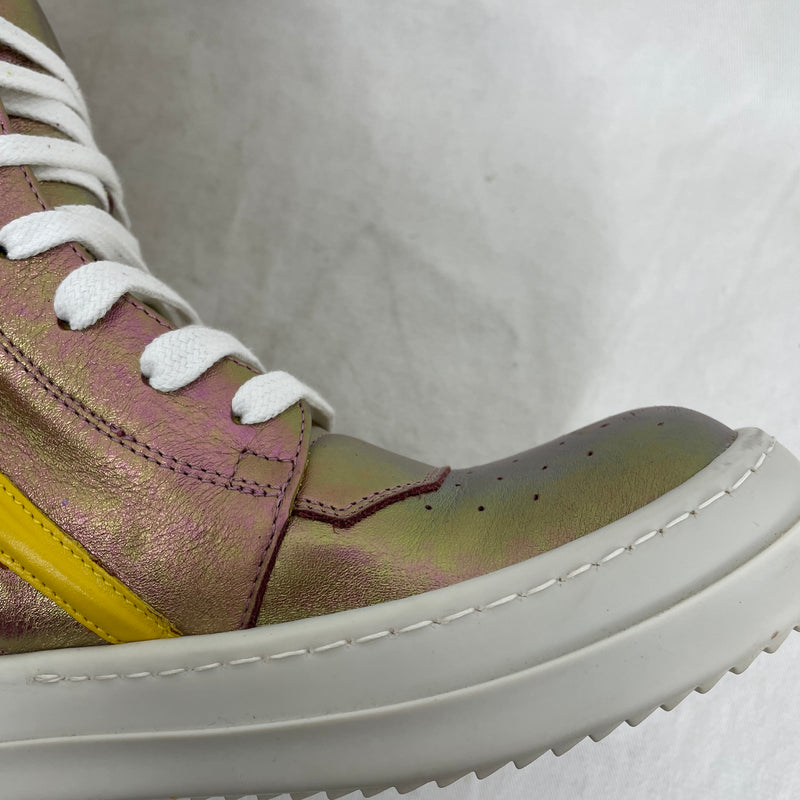 Rick Owens Pink Iridescent Geobasket