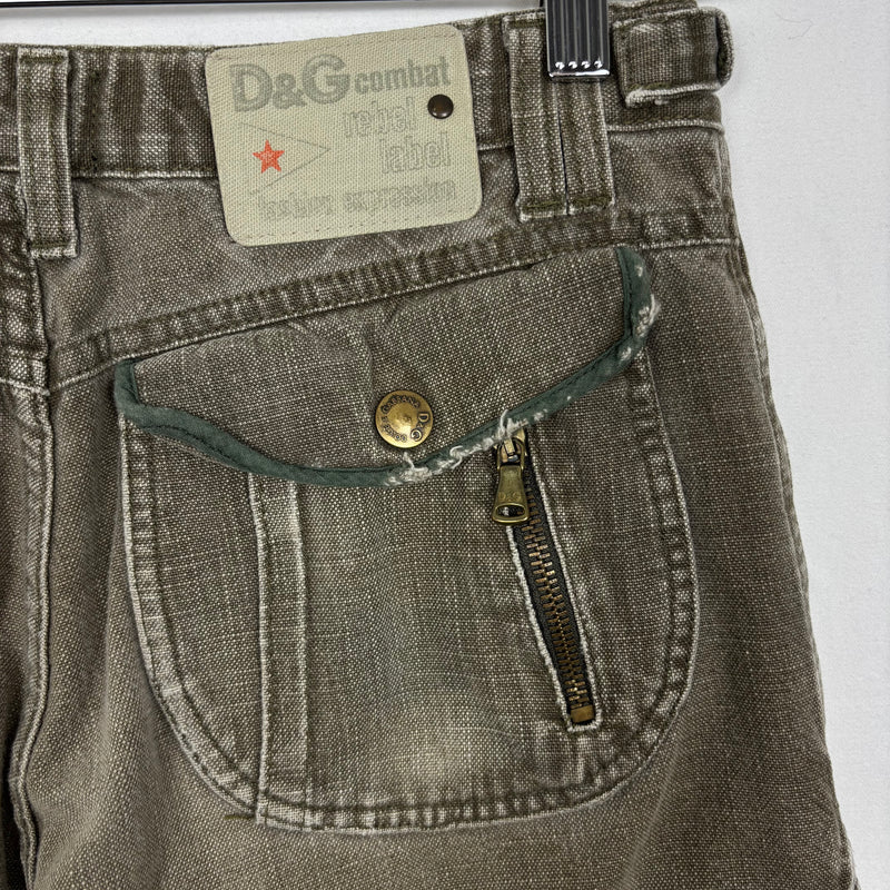 00s Dolce & Gabbana Combat Cargo Shorts