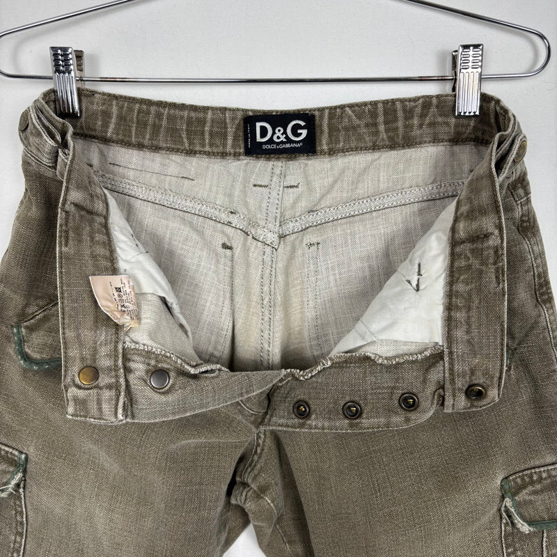 00s Dolce & Gabbana Combat Cargo Shorts