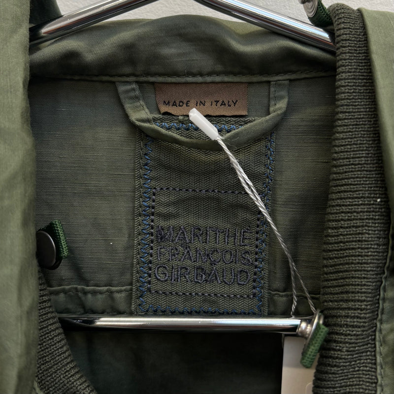 Marithé Francois Girbaud Olive Military Jacket