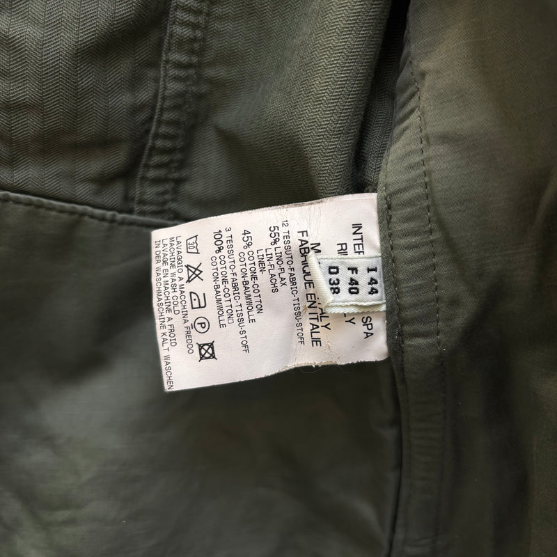 Marithé Francois Girbaud Olive Military Jacket