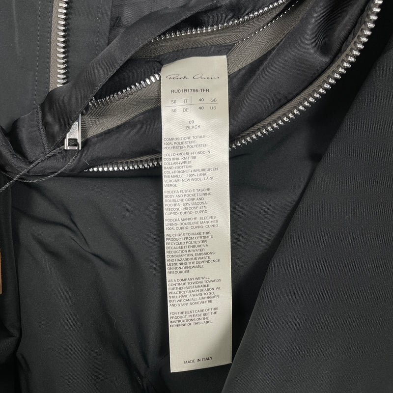 SS22 Rick Owens Oversized Bomber Jacket