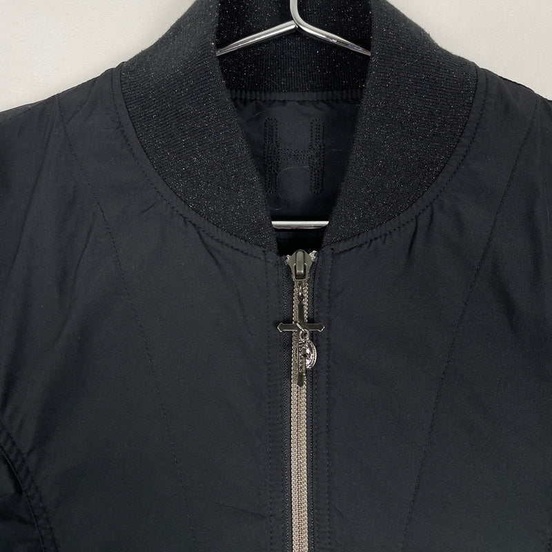 00s Hysteric Glamour Frill Trim Bomber Jacket