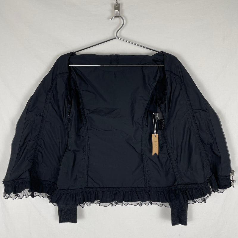 00s Hysteric Glamour Frill Trim Bomber Jacket