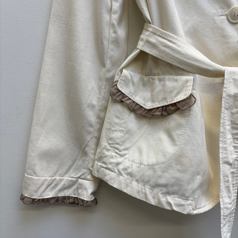 Miu Miu Silk Trim Blazer