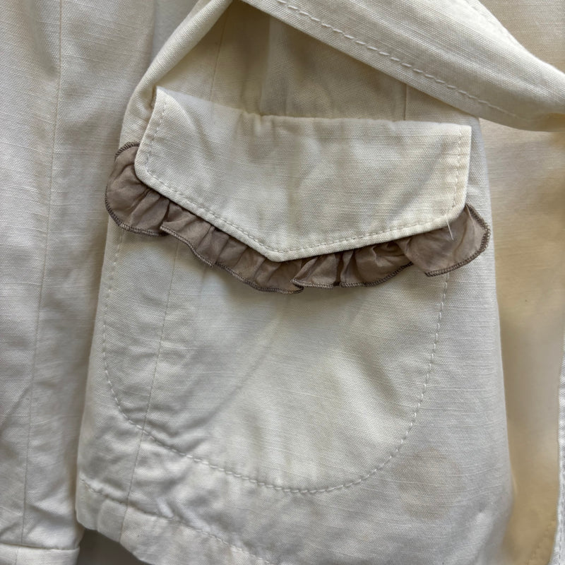 Miu Miu Silk Trim Blazer