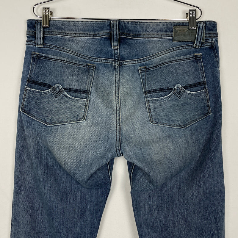 Diesel Fade Wash Flare Jeans