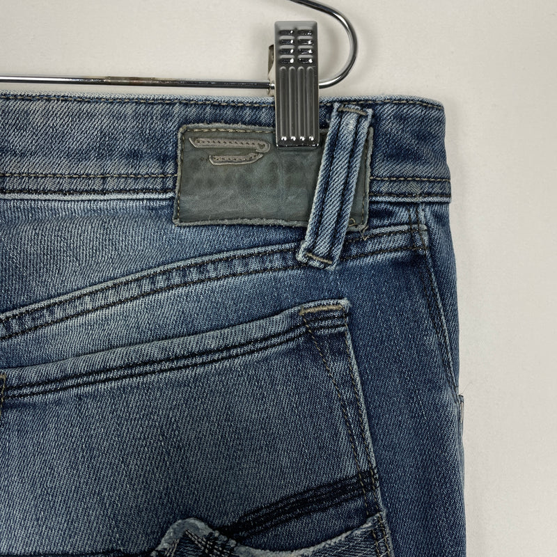 Diesel Fade Wash Flare Jeans