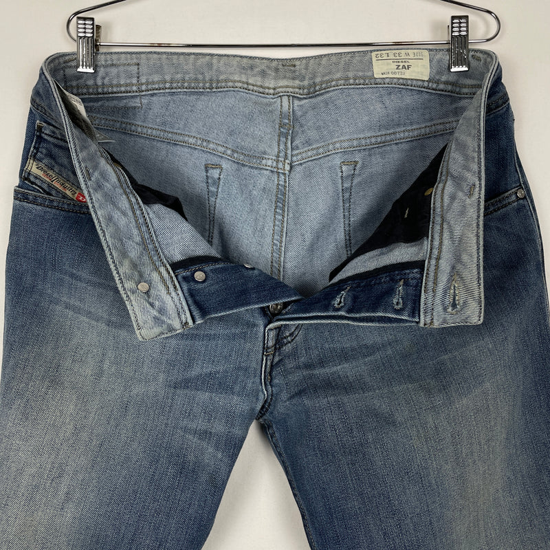 Diesel Fade Wash Flare Jeans