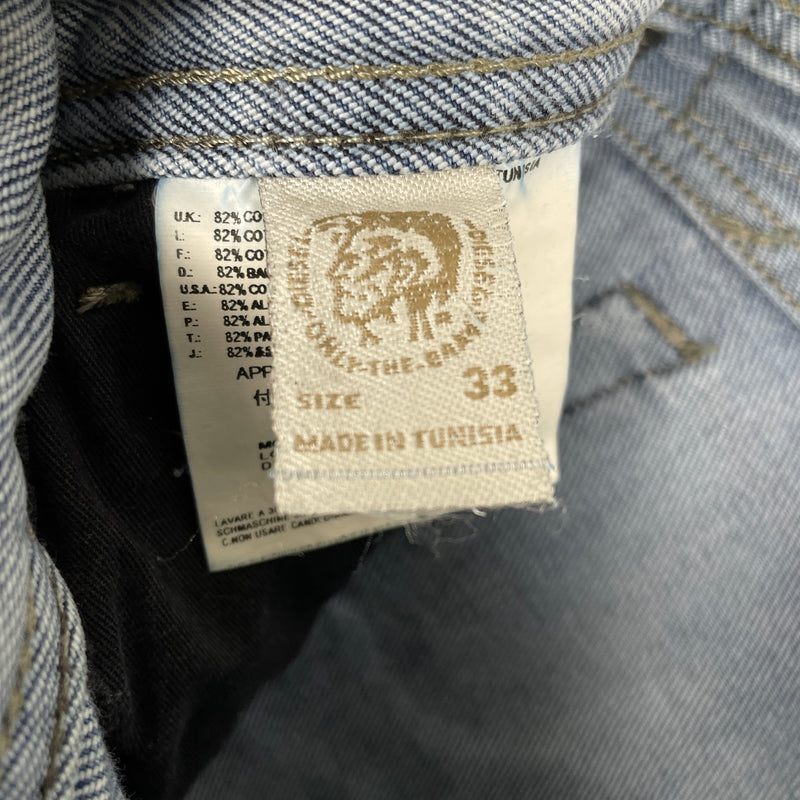 Diesel Fade Wash Flare Jeans