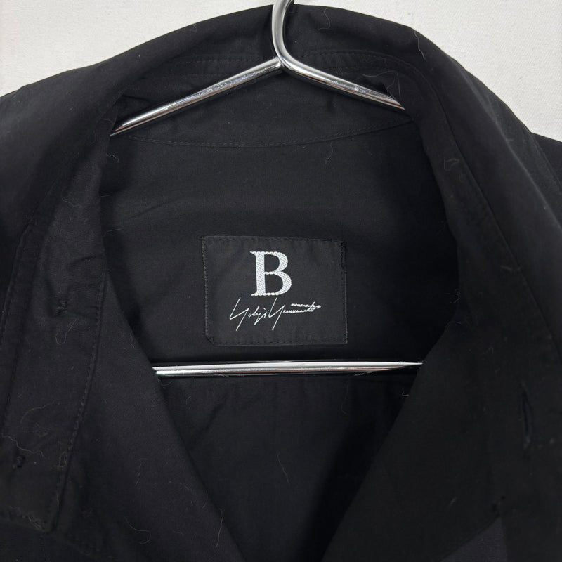 Yohji Yamamoto Cropped-Front Button Up Shirt