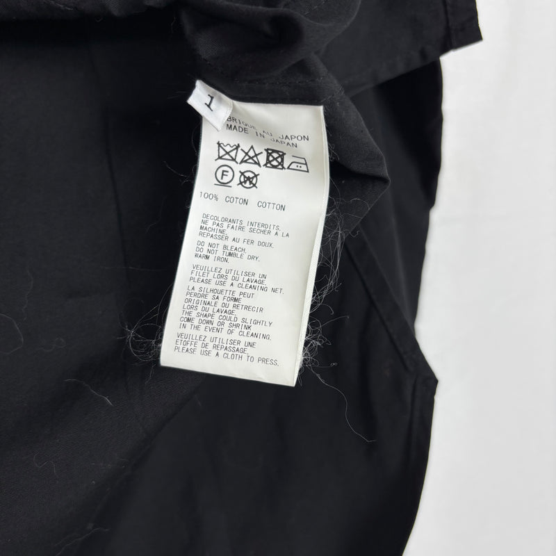 Yohji Yamamoto Cropped-Front Button Up Shirt