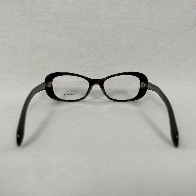 Prada Studded Glasses Dark Brown Tortoise