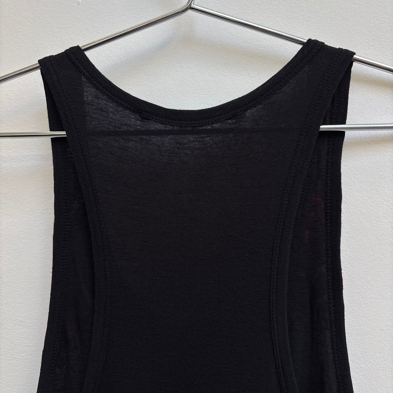 00s Haider Ackermann Red Paint Dress