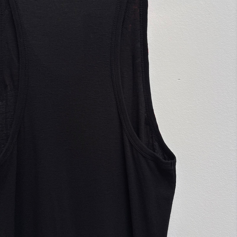 00s Haider Ackermann Red Paint Dress