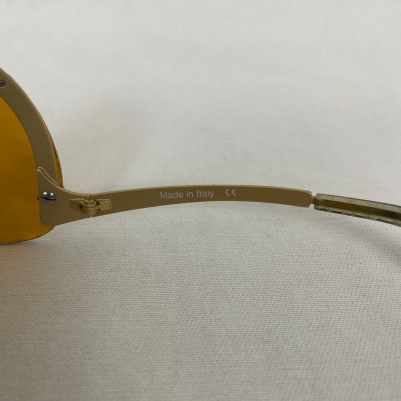 Celine Studded Aviator Sunglasses Yellow Tint