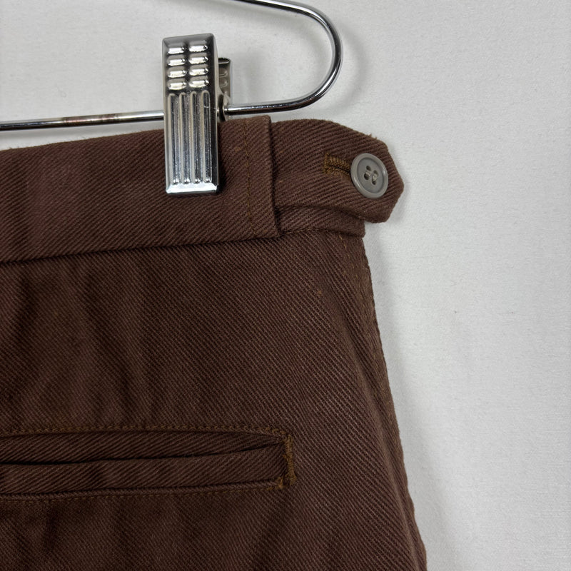 FW02 Comme Des Garçons Pleated Denim Straight Leg Trousers