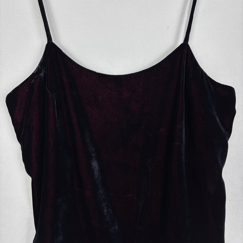 2001 Comme des Garçons Velvet Flare Tank Top