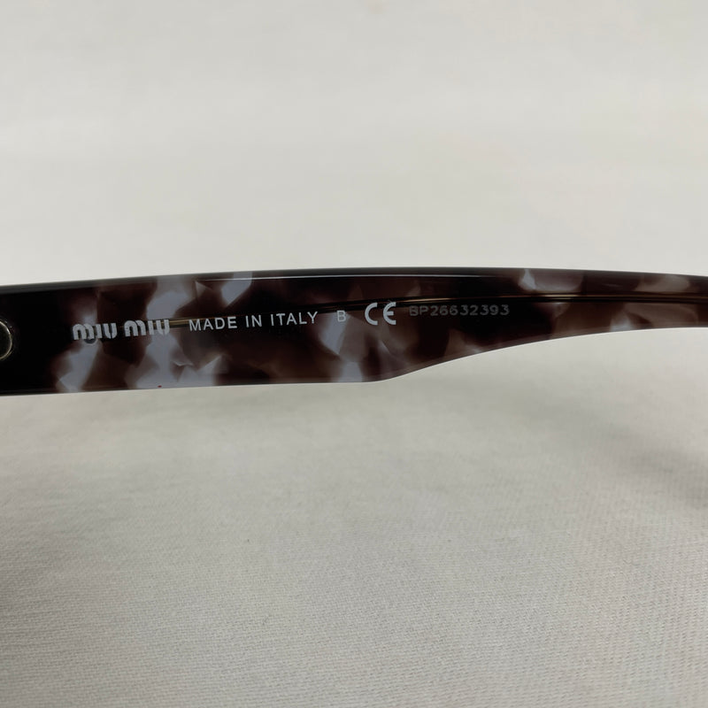 Miu Miu Blue & Black Tortoise Glasses
